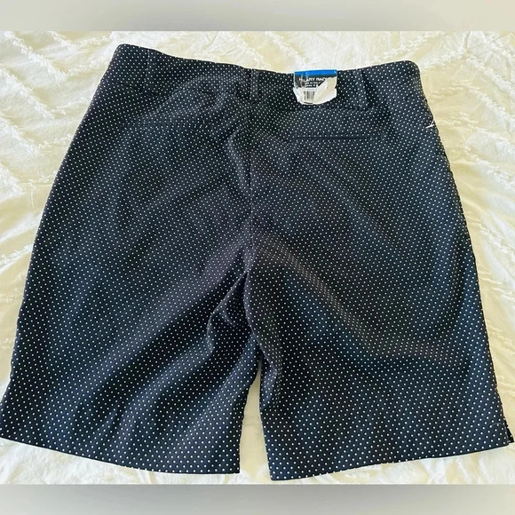 Hilary Radley pokadot Bermuda shorts women size Large - Picture 3 of 7